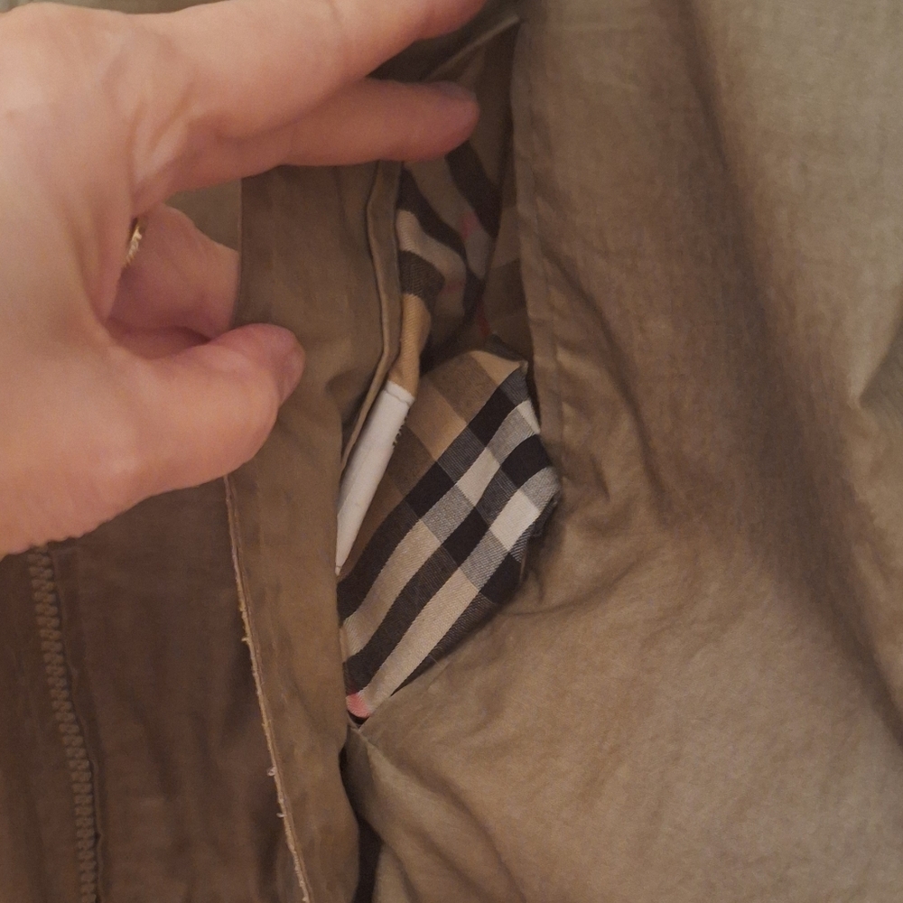Burberrys England Vintage Full Zip Men's Bomber Style Jacket Preppy Old Money - Picture 5 of 14